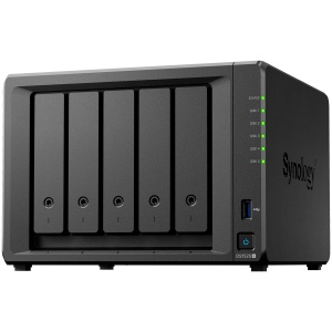 Synology DiskStation DS1525+ Tower, 5-Bays 3.5'' SATA HDD/SSD, 2 x M.2 2280 NVMe SSD slot, CPU AMD Ryzen V1500B 4-core 2.2 GHz, 8 GB DDR4 ECC SODIMM, 2x RJ-45 2.5 GbE LAN Port; 2x USB 3.2; 1 xUSB Type-C expansion port; 2.67 kg; 3yr warranty DS1525PLUS - Img 5