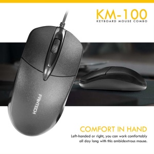 Tastatura + Mis USB Fantech GO KM-100 US crna - Img 2