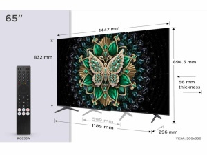 Televizor TCL 65C6K/QLED-Mini LED/65"/4K UHD/144Hz/Google TV/crna - Img 3