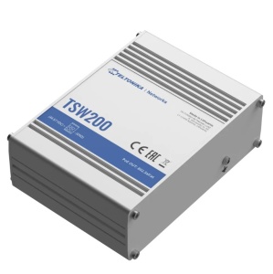 Teltonika TSW200 Industrial Gbit Ethetnet PoE+ Switch - Img 2