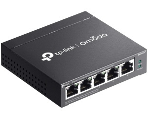 TP-LINK ES205GP Omada 5-Port Gigabit Easy Managed Switch with 4-Port PoE+ - Img 3