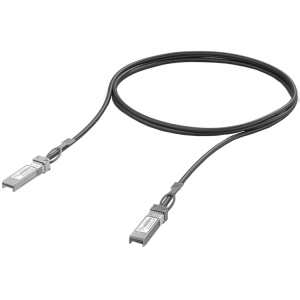 Ubiquiti cable UACC-DAC-SFP10-1M SFP+ direct attach cable available in multiple lengths. UACC-DAC-SFP10-1M
