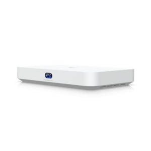 Ubiquiti UniFi UCG-Fiber-EU Desktop 10G Cloud Gateway with integrated PoE switch, Includes full UniFi application suite for device management, 5 Gbps routing with IDS/IPS, 10G SFP+ and (1) 10 GbE RJ45 WAN port, 10G SFP+ LAN port UCG-FIBER-EU - Img 1