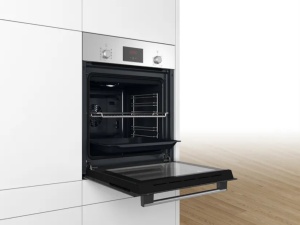 Ugradna rerna BOSCH HBF114BS1/Serija 2/mehanicka/66L/3D vruc vazduh/inox - Img 4