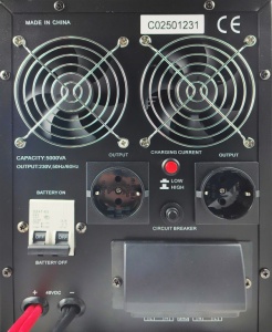 UPS-PSW-5000VA GMB LONG, cist sinusni pretvarac sa produzenom autonomijom 3500W-220V/48V - Img 4