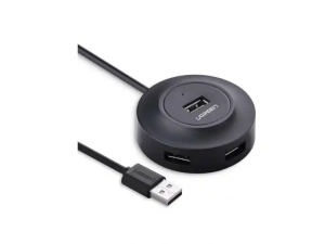 USB Hub 4 port Ugreen 2.0 CR106 crni - Img 1