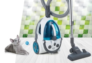 Usisivač HEINNER HVC-V800WBL 800W/170W/posuda 2l/Hepa 11/belo-plavi - Img 3