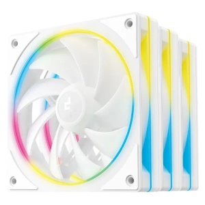 Ventilatori za kuciste 3in1 FL12 SE DeepCool Beli, R-FL12SE-WHAPN3-G - Img 2