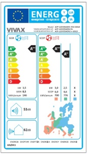 VIVAX COOL, klima uređaji, ACP-12CH35AEHI+ R32 SIVA OGLEDALO - Img 4
