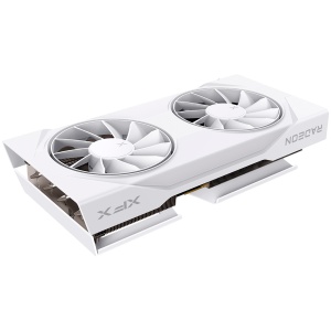 XFX Swift AMD Radeon RX 9060 XT OC White 8GB GDDR6 128-bit HDMI 2x DP RX-96TSW8GWQ - Img 2