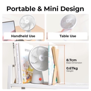 Xiaomi Rechargeable Mini Fan GL - Img 3
