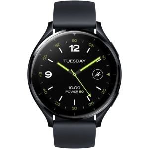 Xiaomi Watch 2 Black Case with Gray TPU Strap - Img 2
