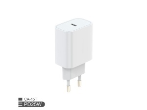 Zidni punjac FULMOVA GAN PD/25W/bela sa USB-C kablom - Img 3