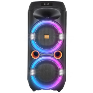 Zvucnik Mikado MD-208KP 40W,3600mAh 3,5mm USB, Bluetooth, micro SD crni - Img 5