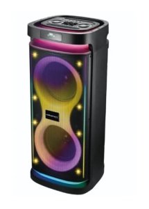 Zvučnik Volkano X Titan dual 10" VKX-3907-D10 2x50W Bluetooth crni - Img 3