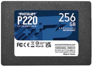 256GB Patriot SSD P220 550MBs/490MBs 2,5" P220S256G25 *
