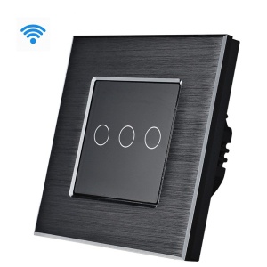 3G Wi-Fi pametni prekidači AL NN Crni (WIFI TOUCH SWITCH)