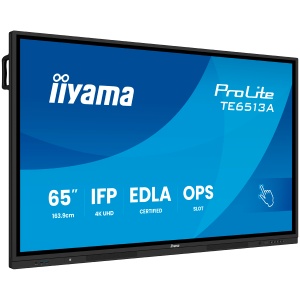 65" iiWare21E (EDLA -Google-GMS-apps), Android 14 (16 summer 2026), Octa-core SOC, 6/128GB, 40-Points PureTouch IR+ with zero bonding, 3840x2160, UHD IPS panel, Metal Housing, Fan-less, NFC, PIR (Motion sensor), Speakers 2x 20W front facing + 20W sub TE65 - Img 2