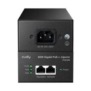Adapter Cudy POE300 60W Gigabit PoE+/PoE Injector, 802.3at/802.3af Standard/domet 100 Metara - Img 3