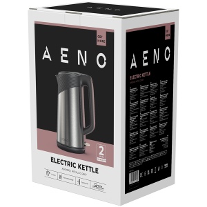 AENO Electric Kettle EK3: 1850-2200W, 1.7L, Strix, Double-walls, Non-heating body, Auto Power Off, Dry tank Protection AEK0003 - Img 4