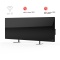 AENO Premium Eco Smart Heater, 700W, Tempered glass, Infrared+convection heating type, Plug type: Europe (E/F type), BLACK AGH0002S - Img 5