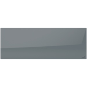 AENO Premium Eco Smart Heater, 700W, Tempered glass, Infrared+convection heating type, LED display, Plug type: Europe (E/F type), GREY AGH0005S - Img 2