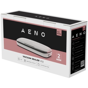 AENO Vacuum sealer VS2: 120W, 75kPa, Dry/Moist Food Mode, 3 modes: Vac+Seal, Seal, Pulse, Max Pocket Width 30 cm AVS0002 - Img 3