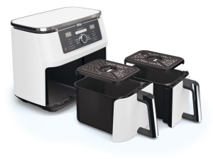 Air fryer NINJA AF400EUWH dupla korpa/2470W/9.5L/bela - Img 4