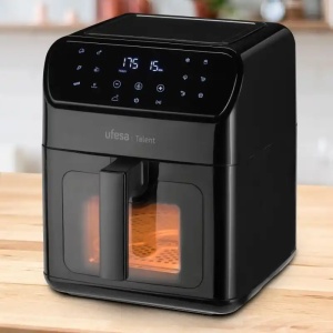 AirFryer Ufesa Talent/bezuljna/zapremina 6.5l/crna - Img 3