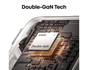ANKER Nano 70W GaN zidni brzi punjač, 3-porta (2x USB-C i 1x USB-A) crni - Img 4