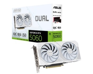 ASUS nVidia GeForce RTX 5060 8GB 128bit DUAL-RTX5060-O8G-WHITE grafička karta - Img 3