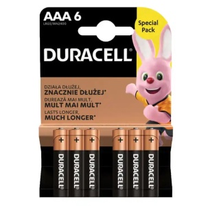 Baterija Duracell Basic AAA 6/1 pakovanje