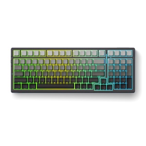 Bežična gaming tastatura MCHOSE G98 Pro Mehanička black purple - Img 4