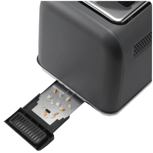 BUYDEEM 2 Slice Automatic Metal Toaster, model DT730E, color Ink Grey, EU DT730E-IG/EU - Img 3