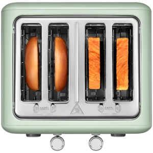 BUYDEEM 4 Slice Toaster, model DT640E, color Cozy Greenish, EU DT640E-CG/EU - Img 3