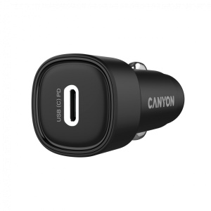 CANYON car charger OnDrive 30 PD 30W USB-C Black CNE-CCABR2C - Img 2