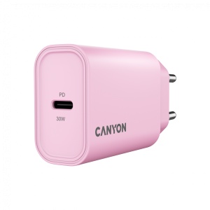 CANYON charger OnCharge 30CL Max Power 30W 1xPD EU Pink CNE-CHA30CLPK - Img 5