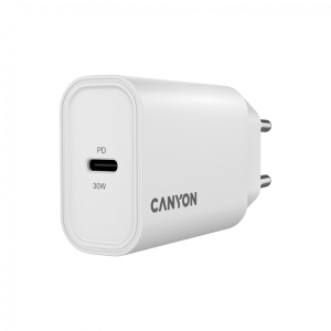 CANYON charger OnCharge 30CL Max Power 30W 1xPD EU White CNE-CHA30CLW - Img 2
