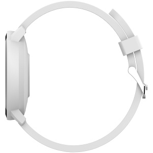 CANYON Lollypop SW-63, Smart watch, 1.3inches IPS full touch screen, Round watch, IP68 waterproof, multi-sport mode, BT5.0, compatibility with iOS and android, Silver white, Host: 25.2*42.5*10.7mm, Strap: 20*250mm, 45g CNS-SW63SW - Img 4