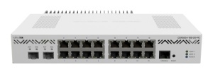 CCR2004-16G-2S+PC sa licencom RuterOS L6, kuciste za pasivno hladjenje