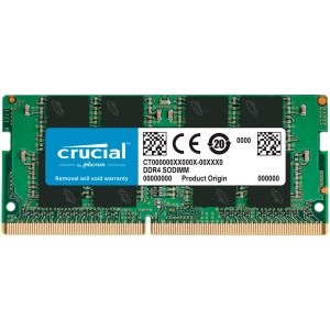 Crucial 16GB DDR4-3200 SODIMM CL22 (8Gbit/16Gbit) CT16G4SFRA32A