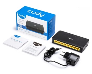 CUDY FS108D 8port switch - Img 1