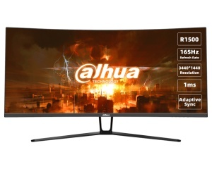 DAHUA 34 inča LM34-E330C UWQHD 3440x1440 165 Hz zakrivljeni gaming monitor *