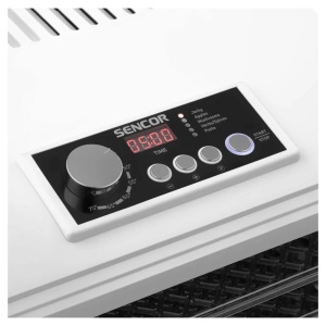 Dehidrator hrane Sencor SFD 6500WH/500W/6 polica/bela - Img 2
