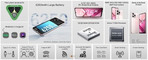 Doogee Note58 Pro 8+256 Starry Black - Img 3