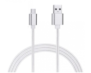 E-GREEN Kabl 2.0 USB A - USB 3.1 tip C 1m beli *