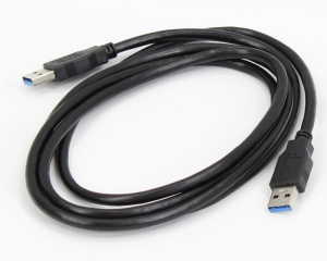 E-GREEN Kabl 3.0 USB A - USB 3.0 A M/M 1.8m crni *