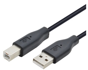 E-GREEN Kabl USB A - USB B M/M 1.8m crni * - Img 2