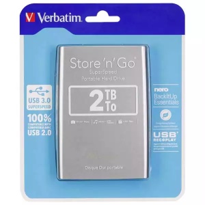 Eksterni hard disk 2TB Verbatim 53189 Silver - Img 2