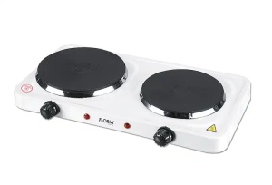 Električni rešo Zilan ZLN2843/Snaga 2500W/Dve ringle/beli